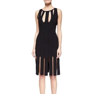 cushnie et ochs get out paneled car wash skirt dress size small